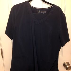 URBANE SCRUB SET: Solid Navy (XL)